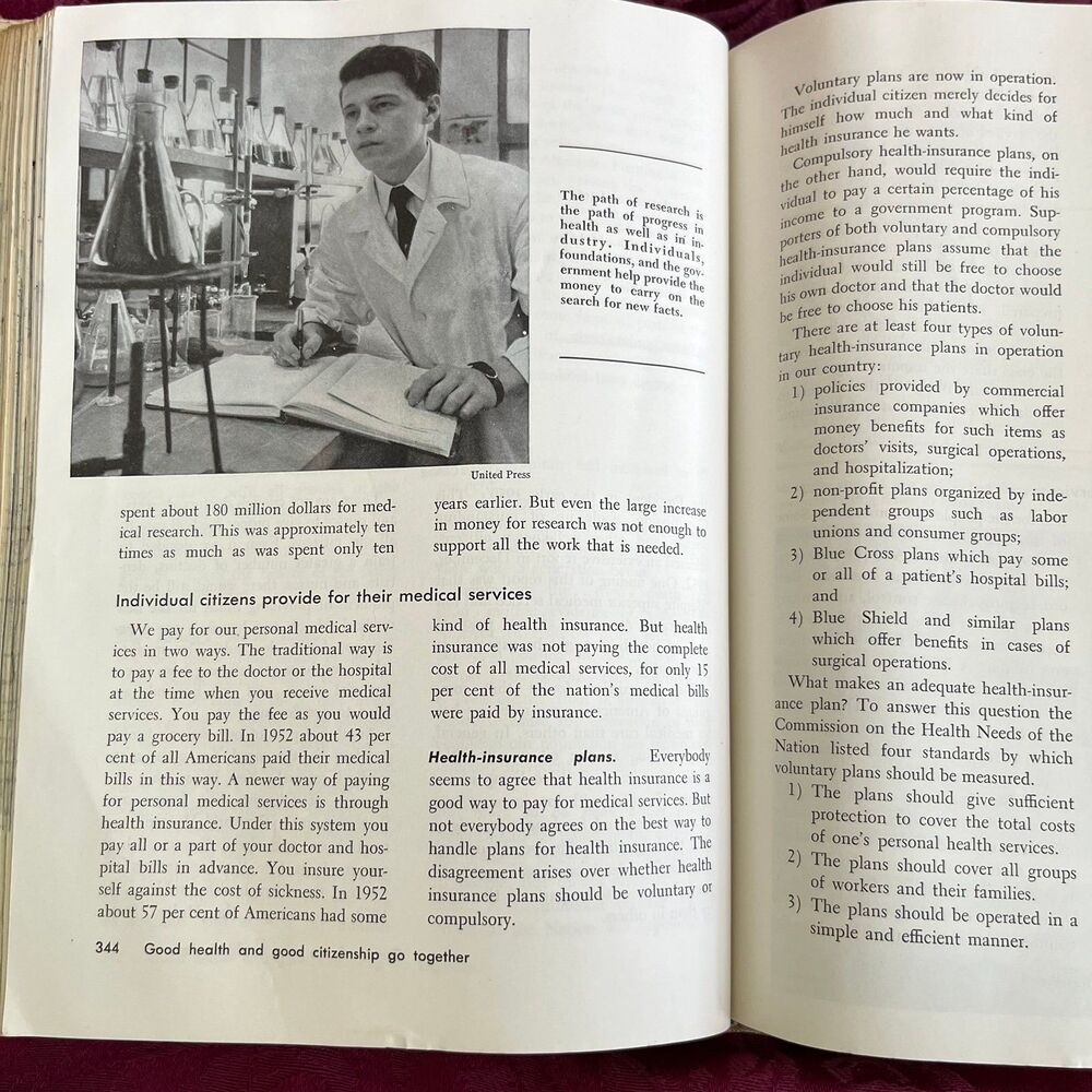 1956 Civics ICS by Clarence Stegmeir. Scarce Vintage Book - Picture 7 of 10